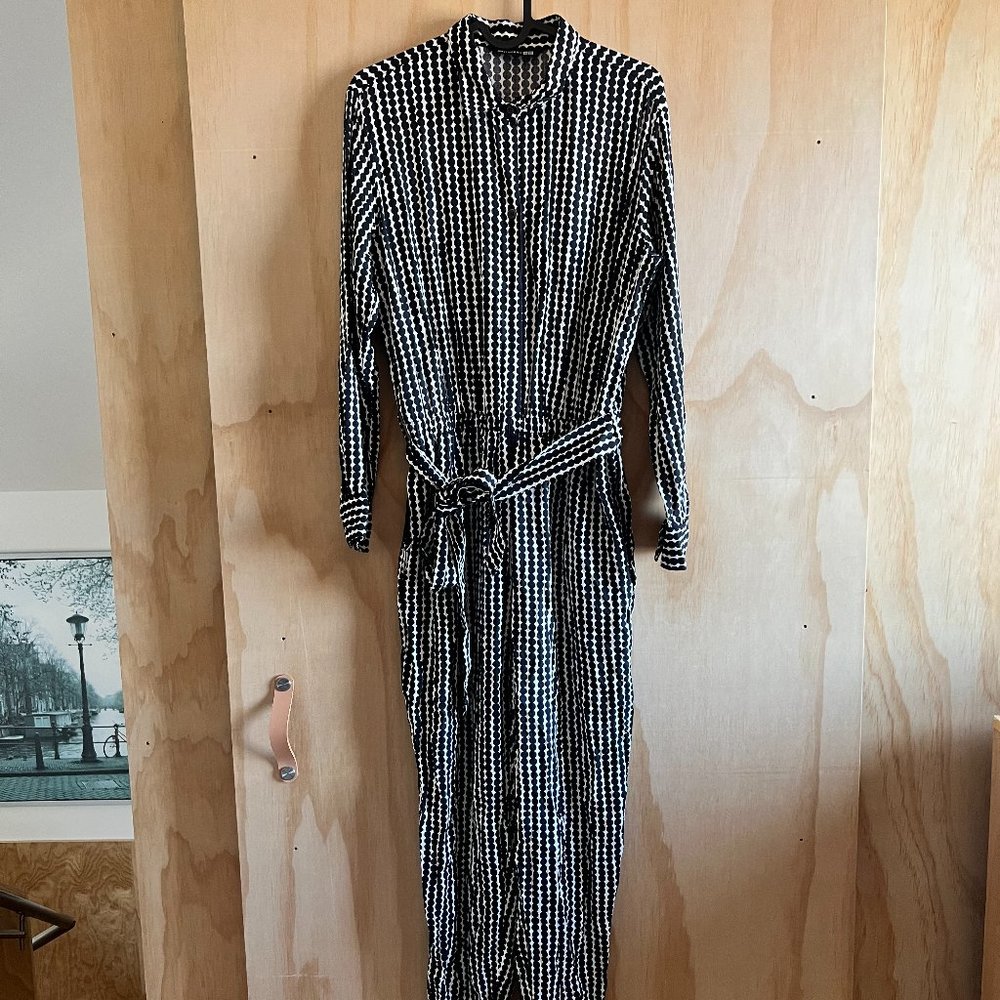 Marimekko x Uniqlo Long Sleeve Romper Size XS Kivet Print